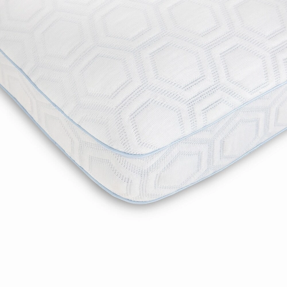 Luxury Gel-Infused Memory Foam King Gusseted Bed Pillow