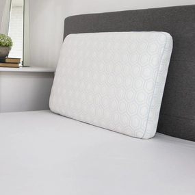 Luxury Gel-Infused Memory Foam King Gusseted Bed Pillow pillows,bed pillow,sleeping cushion