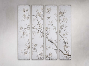 Madeline Four Panel Wall Mirror Wall Mirrors,round wall mirror