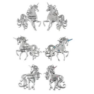 Magical Unicorn Token Charm Decorative Mirror,Home Decor Mirror
