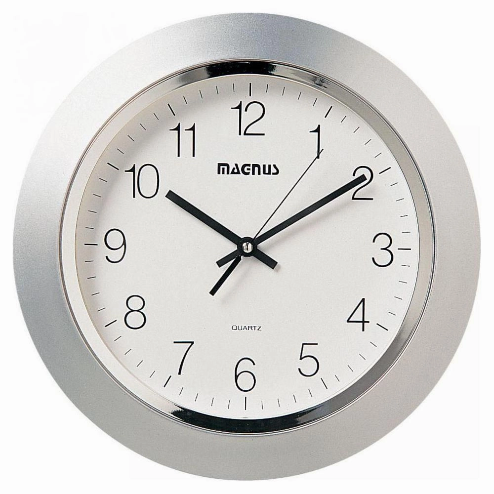 Magnus 14" Clock-Sweep 2nd Hand Wall Decor,modern wall decor set