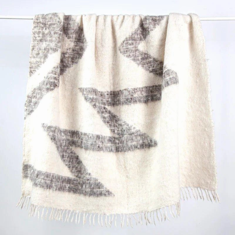 Maguey Handwoven Wool Blanket