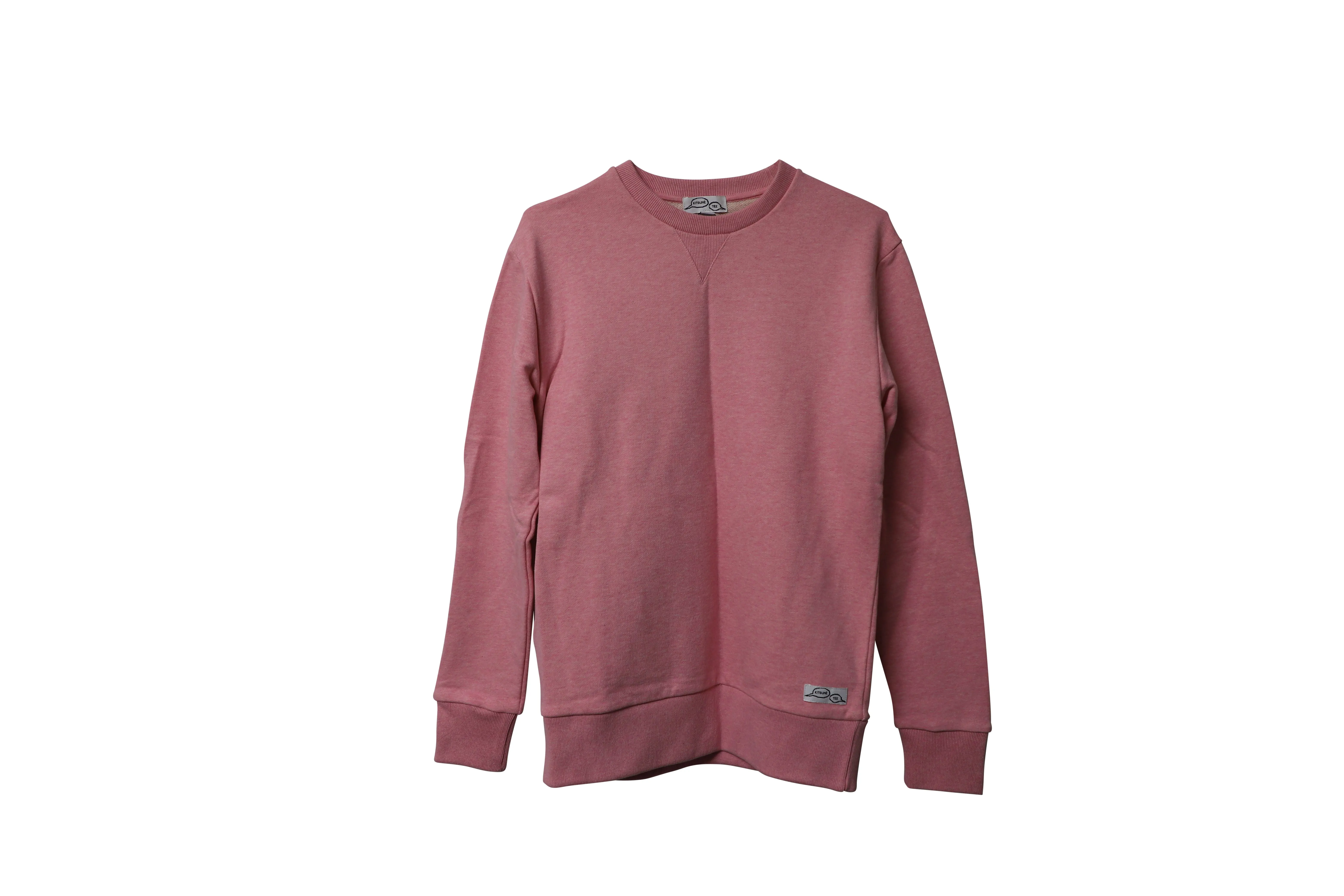 Maison Kitsune Sweatshirt in Pink Cotton