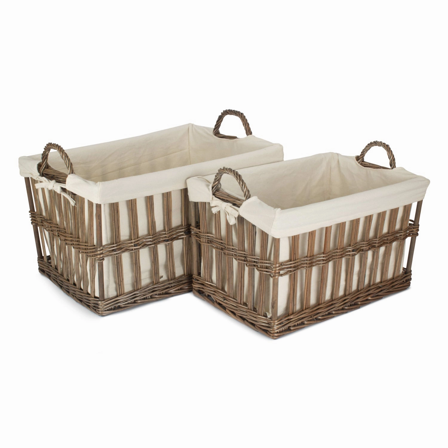 Malm Openwork Laundry Storage Basket Set 2 laundry organizer,dirty clothes basket,plastic laundry basket