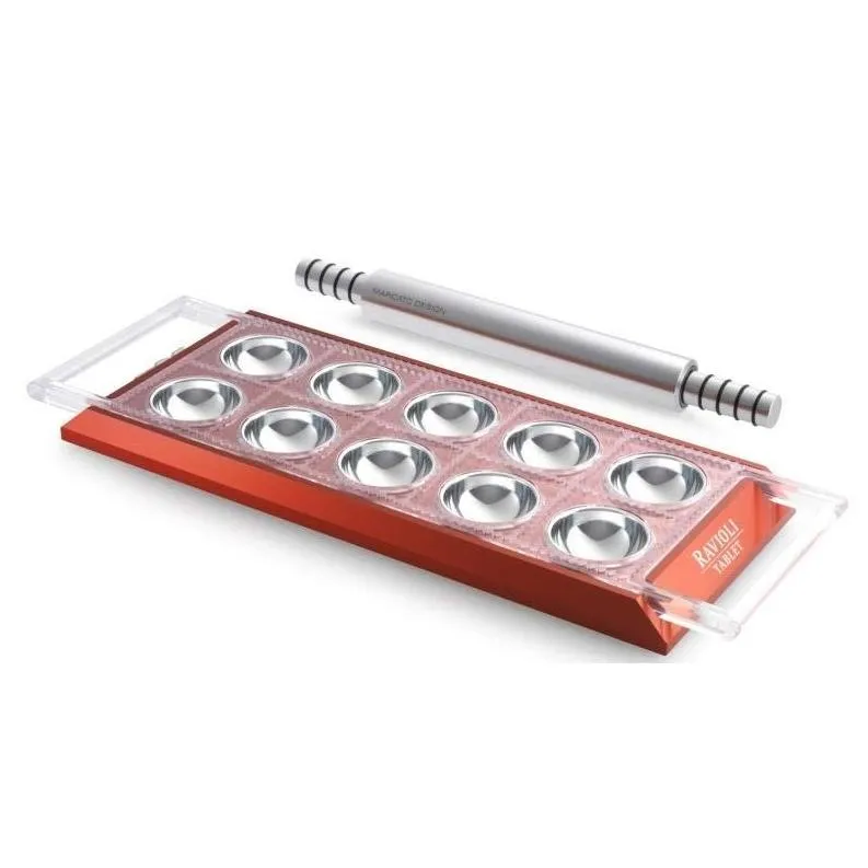 Marcato Ravioli Tablet with Rolling Pin 5355/RED table lamp, bedside lamp