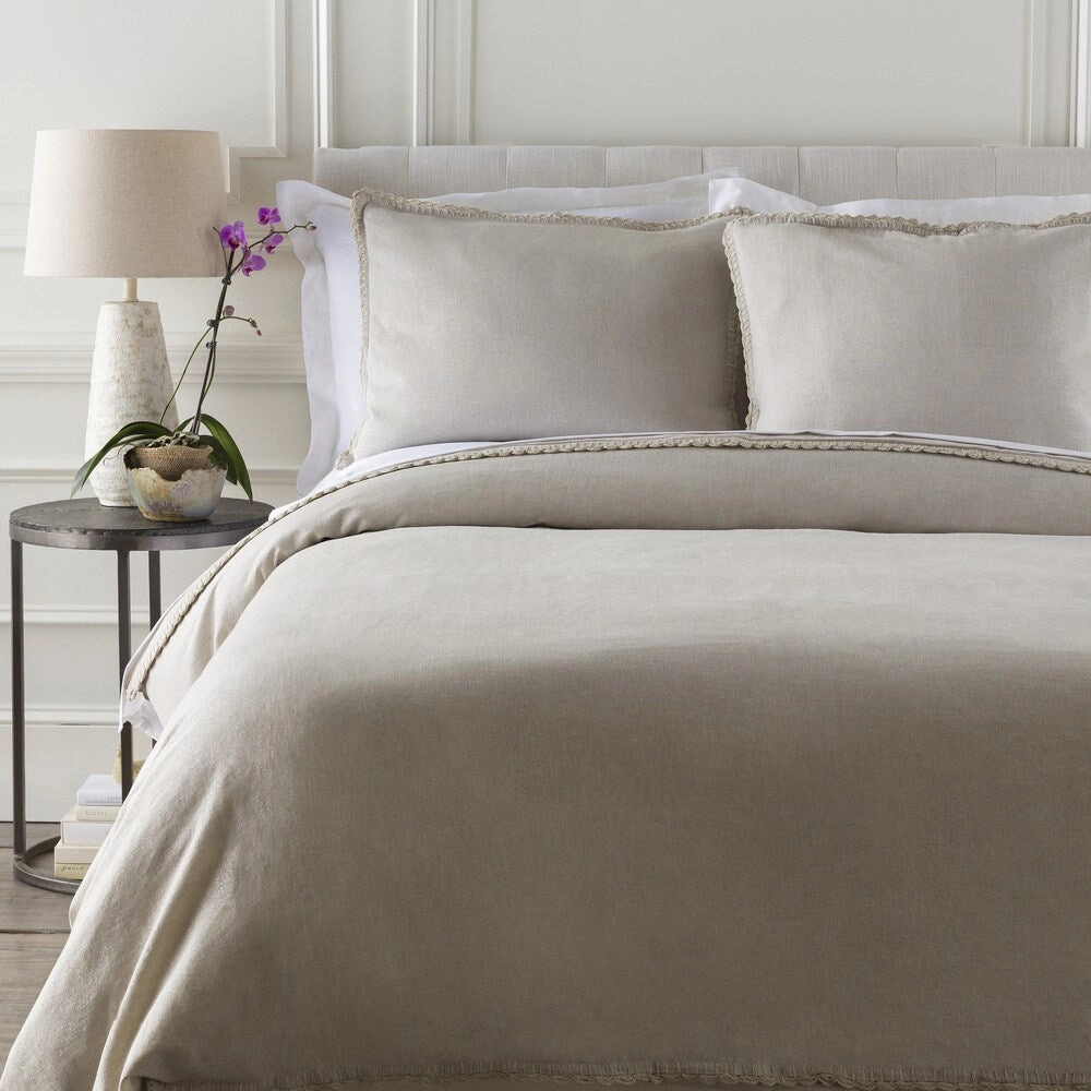 Marley Solid Cotton/Linen Sham