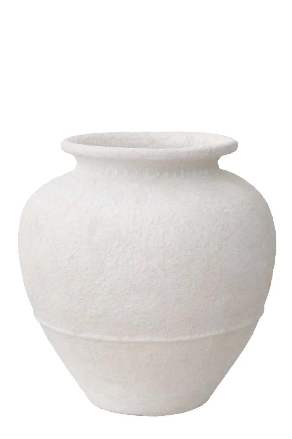 Matte White Clay Vase | Eichholtz Reine S Vase,Glass Vase