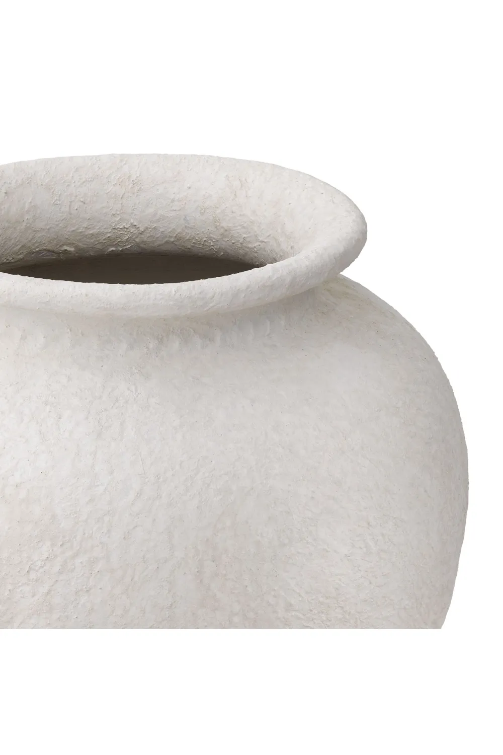 Matte White Clay Vase | Eichholtz Reine S