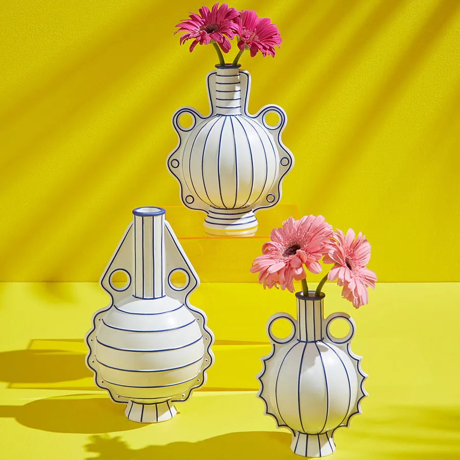 Matte White Porcelain Vase | Jonathan Adler Venezia