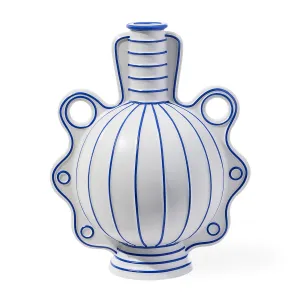 Matte White Porcelain Vase | Jonathan Adler Venezia Vase,Glass Vase