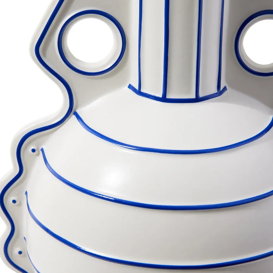 Matte White Porcelain Vase L | Jonathan Adler Venezia