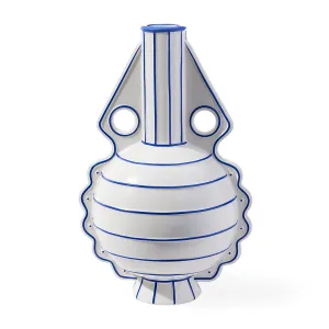 Matte White Porcelain Vase L | Jonathan Adler Venezia Vase,Glass Vase