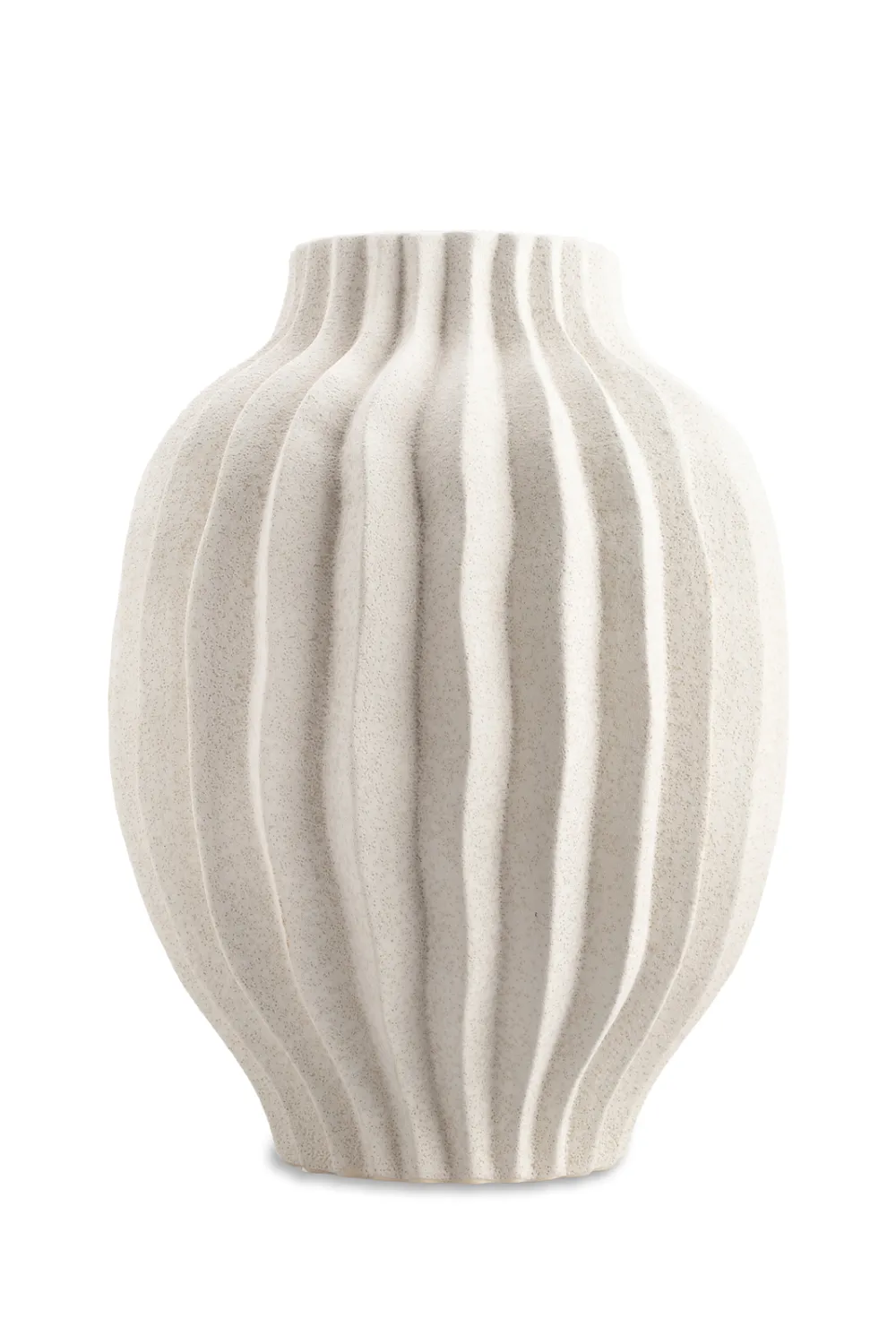 Matte White Textured Ceramic Vase | Liang & Eimil Fleuret I Vase,Glass Vase
