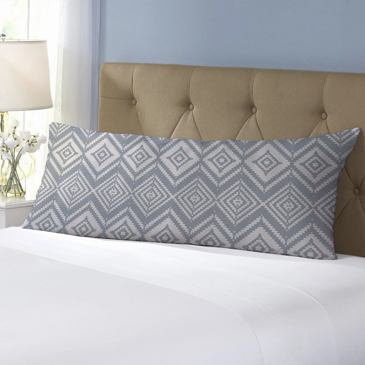 MAYA GREY Body Pillow By Kavka Designs