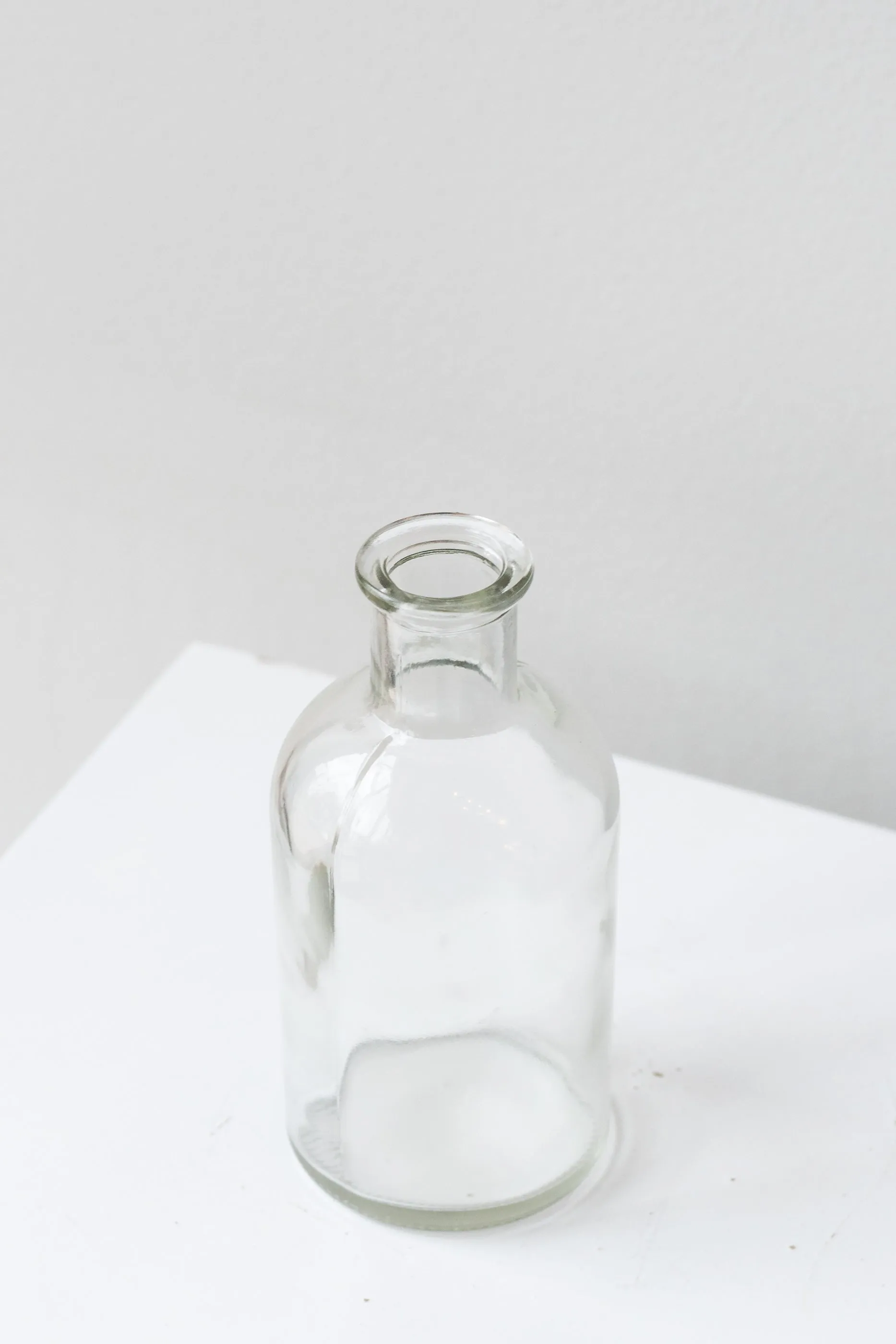 Medicine Bud Vase Clear