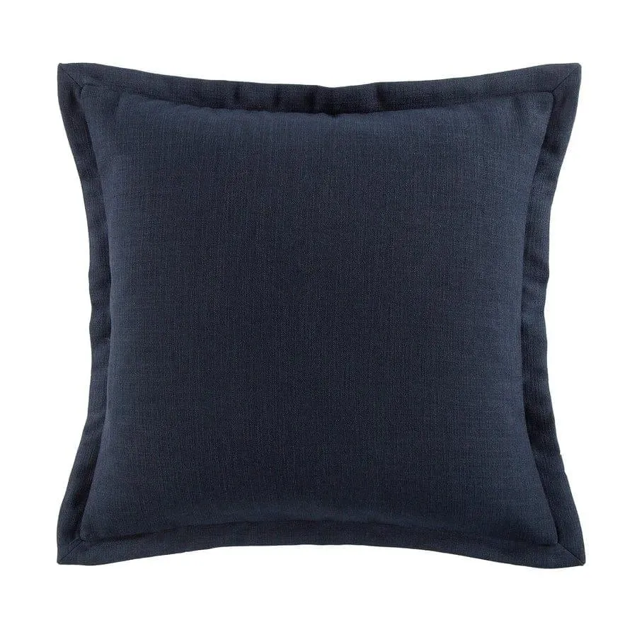 Melinda Navy Euro Sham pillow inserts, mattress pad