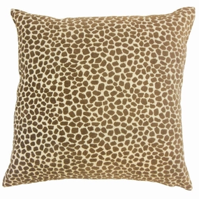 Meltem Animal Print Euro Sham Teak pillowcases,cotton pillow covers,bed linen