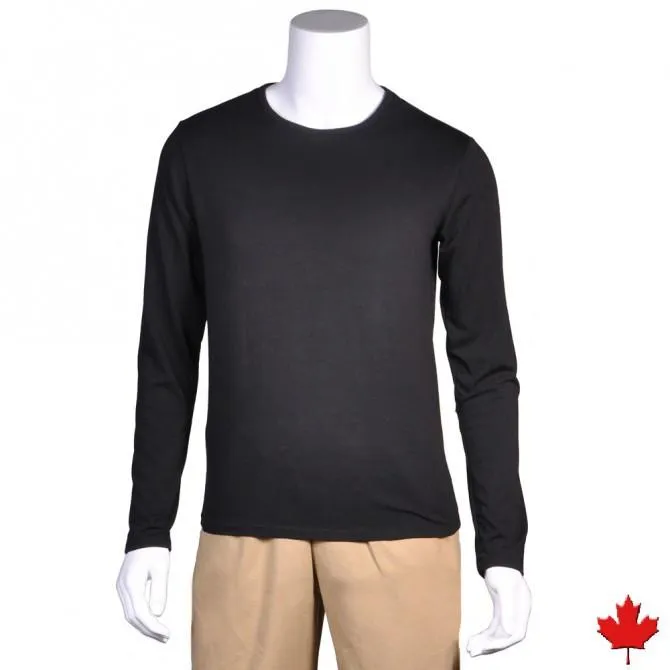 Men's Bamboo Fitted Long Sleeve Top