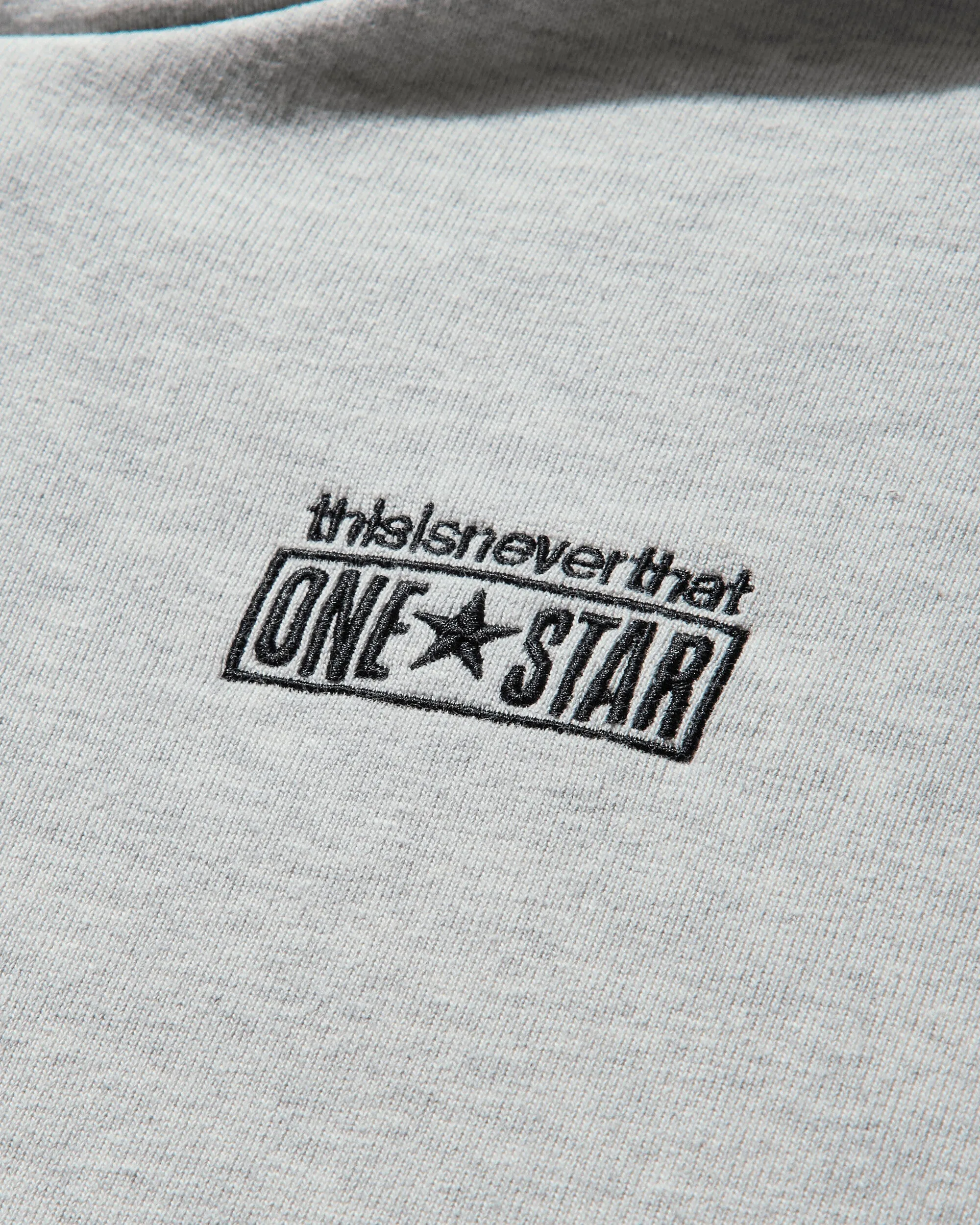 Men's thisisneverthat Washed Hoodie Light Retro Grey Heather