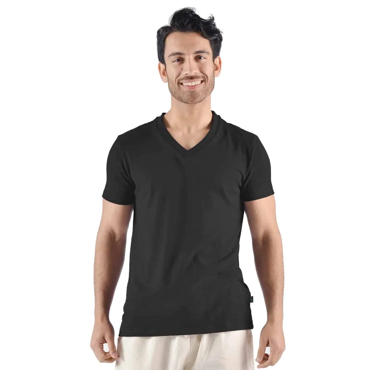 Men's Urban Hemp/OC V-neck tee