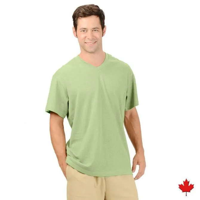 Men's Urban Hemp/OC V-neck tee