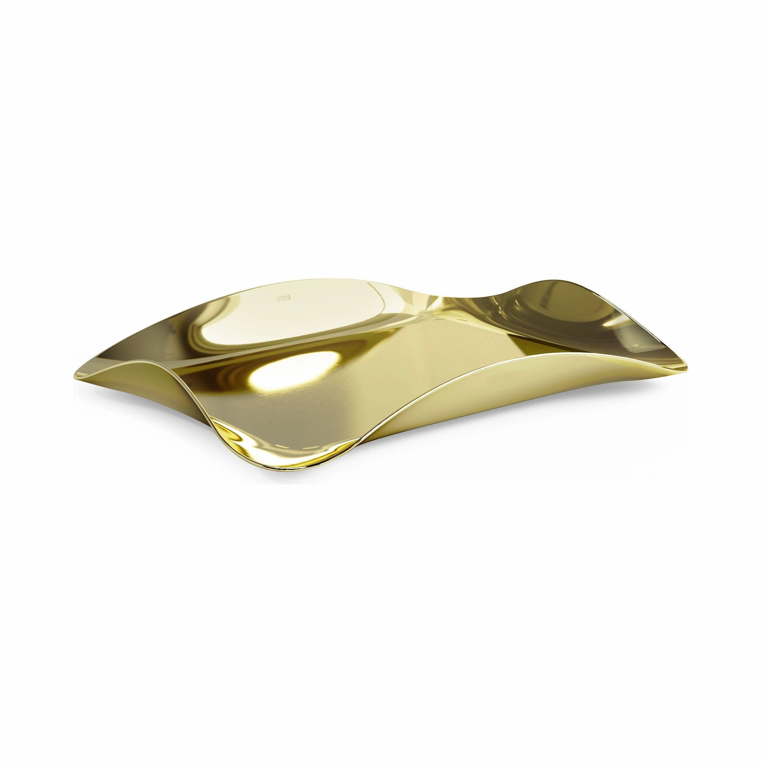Metallic Wave Tray