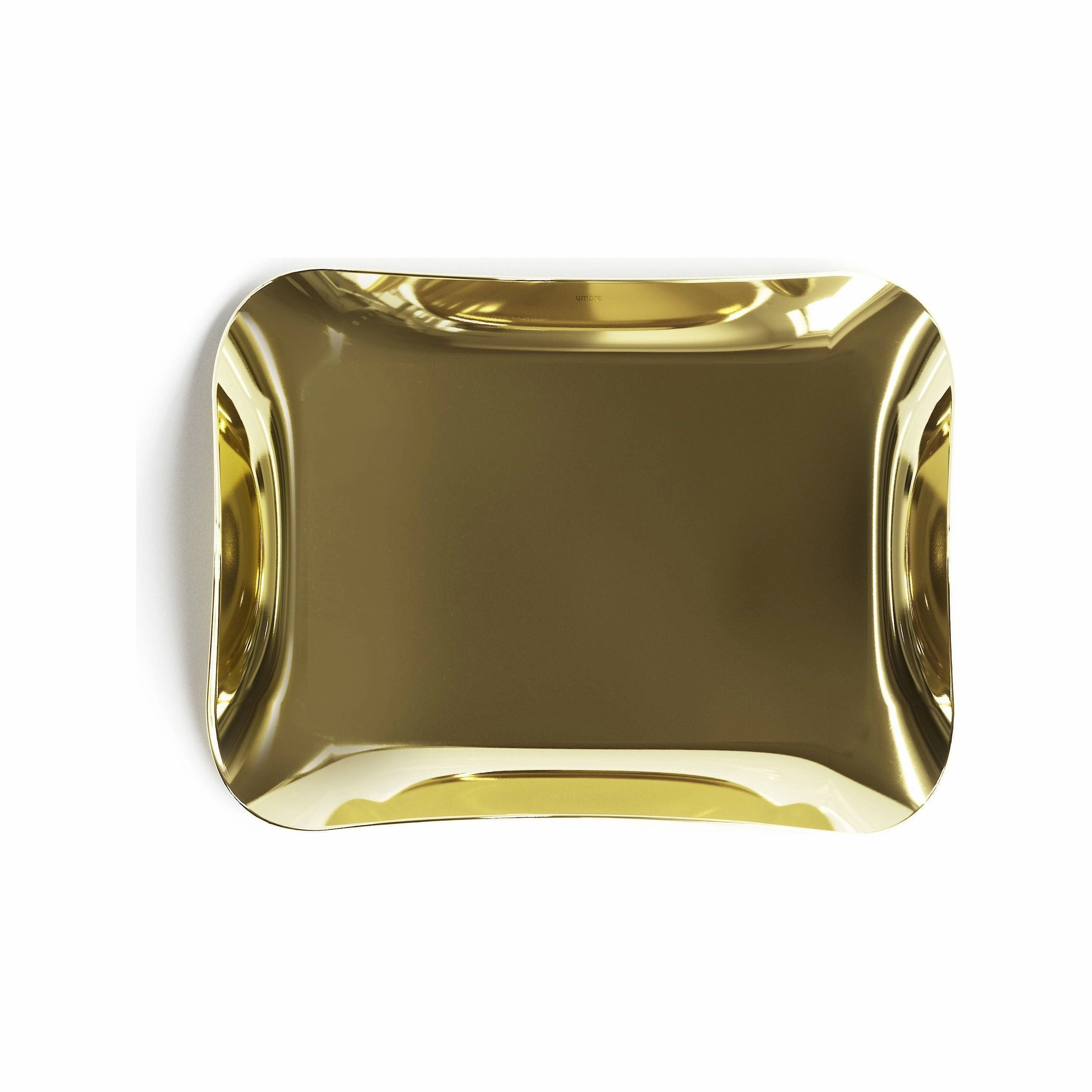 Metallic Wave Tray