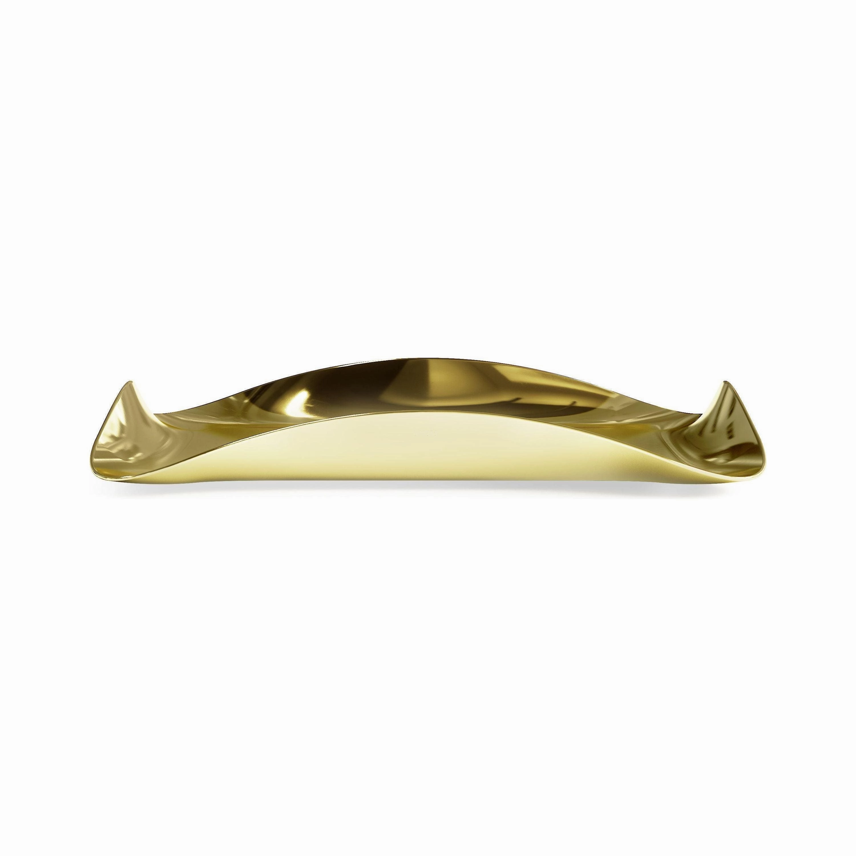 Metallic Wave Tray