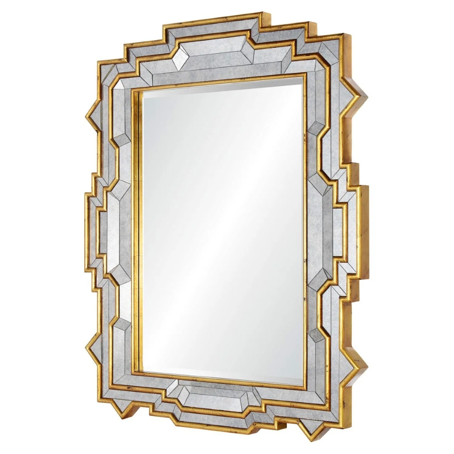 Michael S. Smith Gold Rush Antiqued Mirror