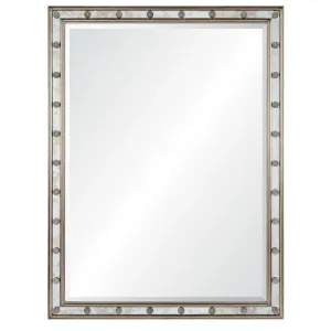 Michael S. Smith. Hand Carved Rectangular Framed Wall Mirror Cutting Board,Kitchen Board