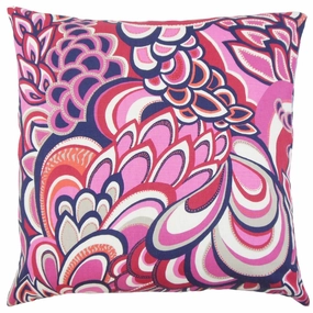 Michal Floral Euro Sham Berry pillowcases,cotton pillow covers,bed linen