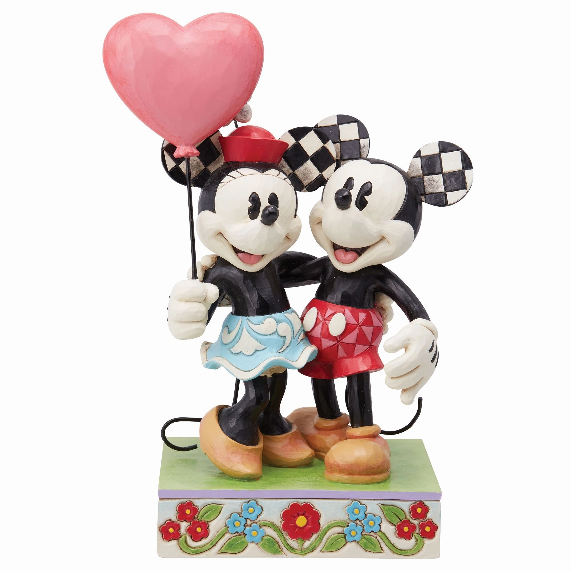Mickey & Minnie Heart Balloon Decorative Mirror,Wall Mirror