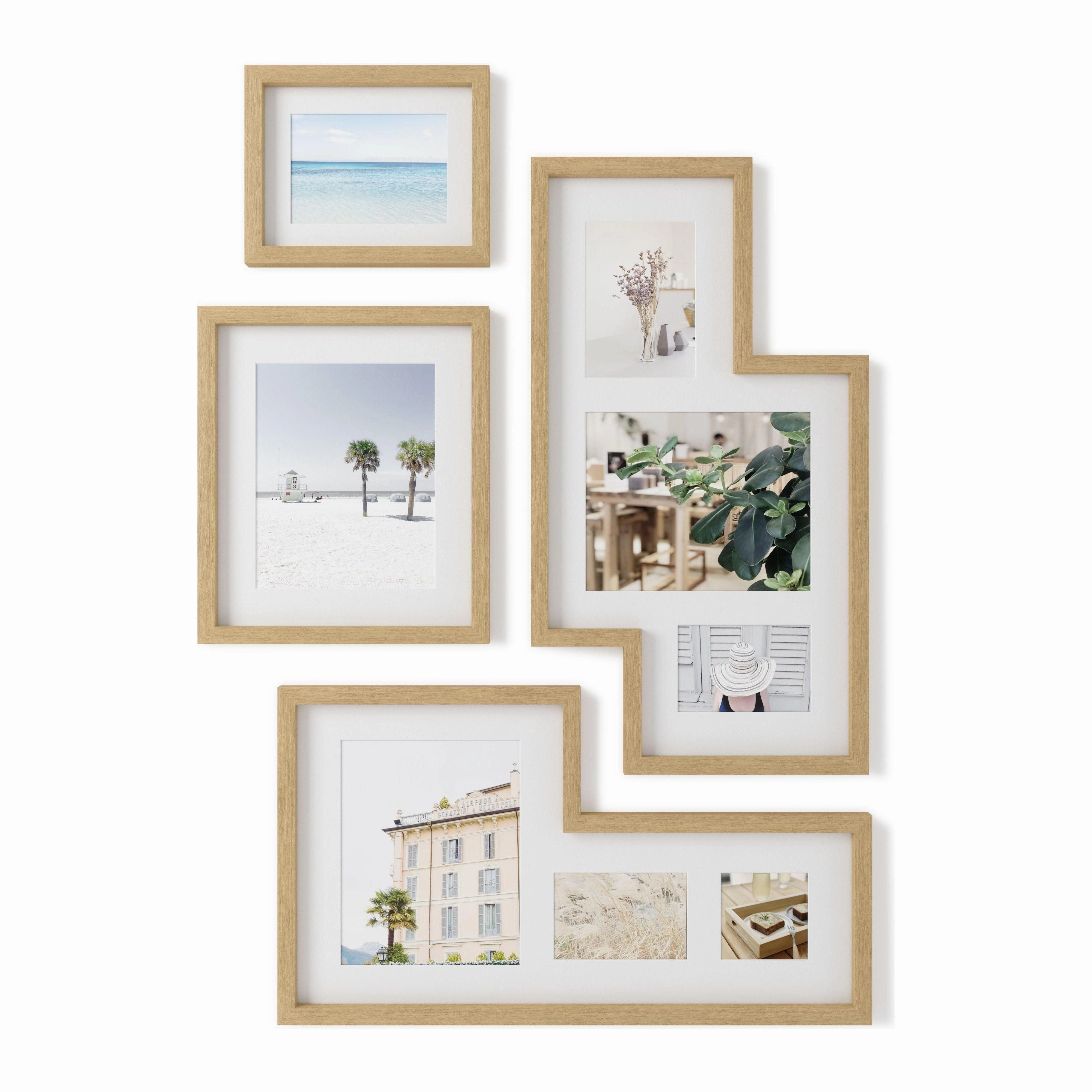 Mingle Gallery Frames (Set of 4) Photo Displays,photo frame collage wall