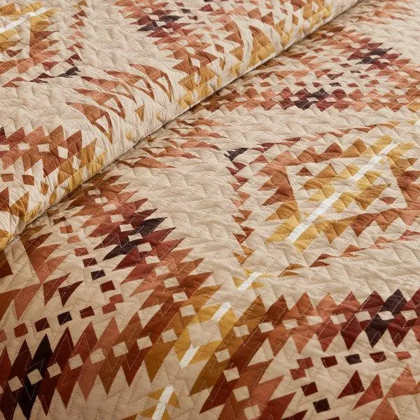 Mission Trails Irish Cream Coverlet Set