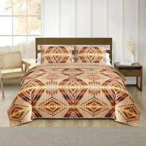 Mission Trails Irish Cream Coverlet Set bedding set, comforter set