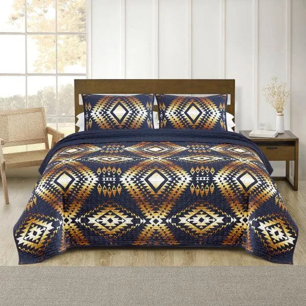 Mission Trails Sky Captain Coverlet Set bedding set, comforter set