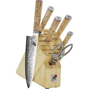 Miyabi 7-Piece Knife Block Set 1020080 jute rug, burlap rug