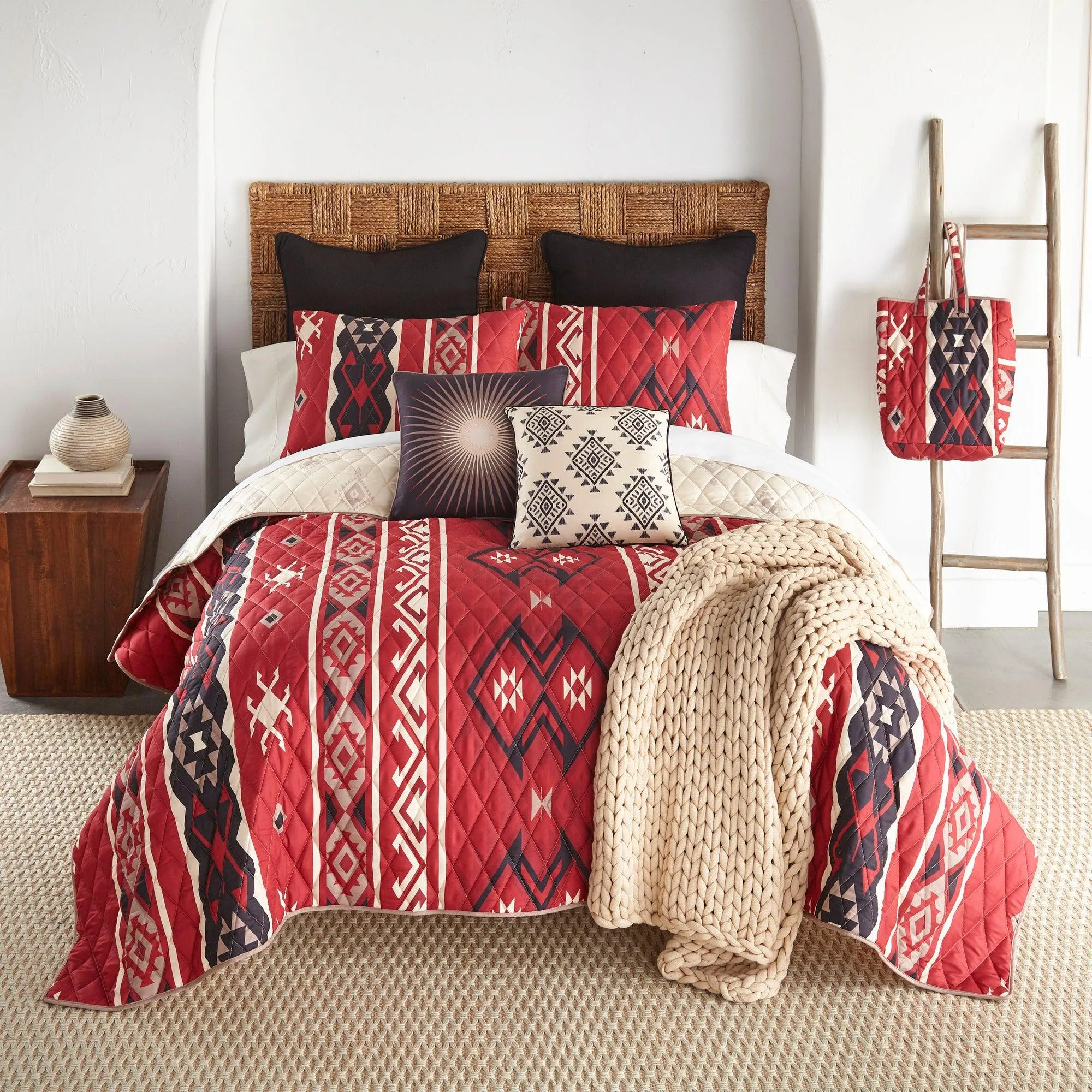 Mojave Reversible Quilt Set bedding set, comforter set