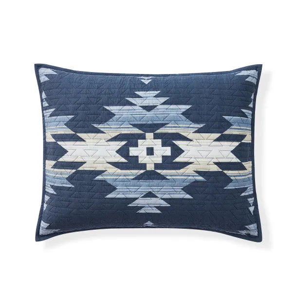 Moonlit Mesa Navy Coverlet Set
