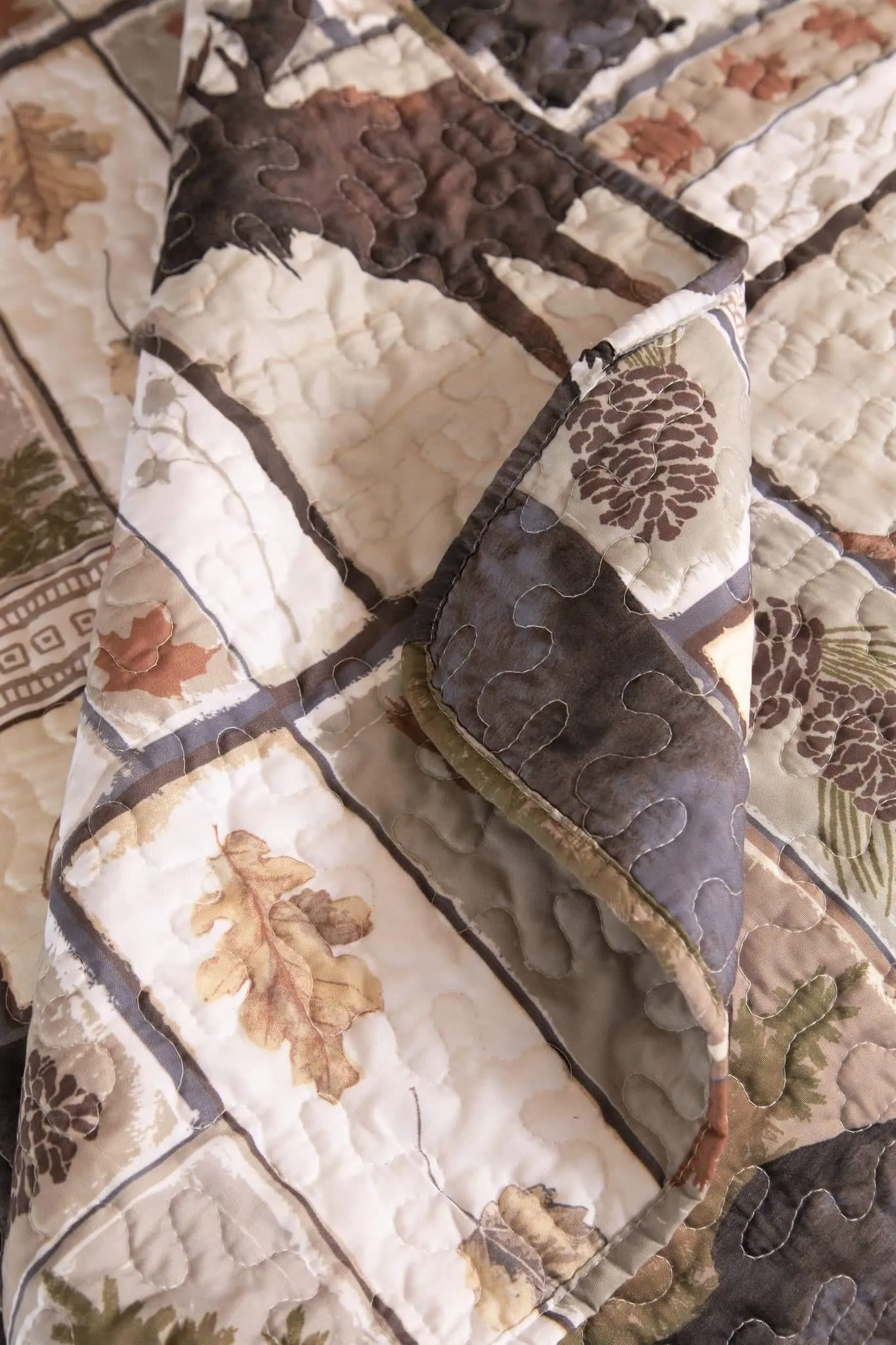 Moose Lodge Quilted Bedding