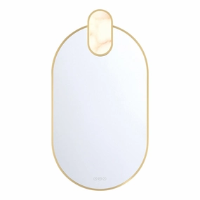 Mrissa 21x39" LED Mirror Wall Decor,modern wall decor set
