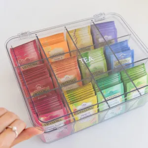 Multi-use Storage Box with Removable Dividers Figurines,Decorative Ornaments