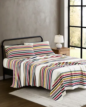 National Park Stripe Sheet Set shower bench, bathroom seat