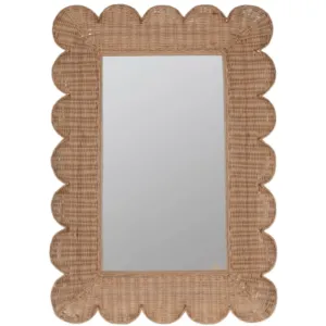 Natural Rattan Brooke Wall Mirror Cutting Board,Kitchen Board
