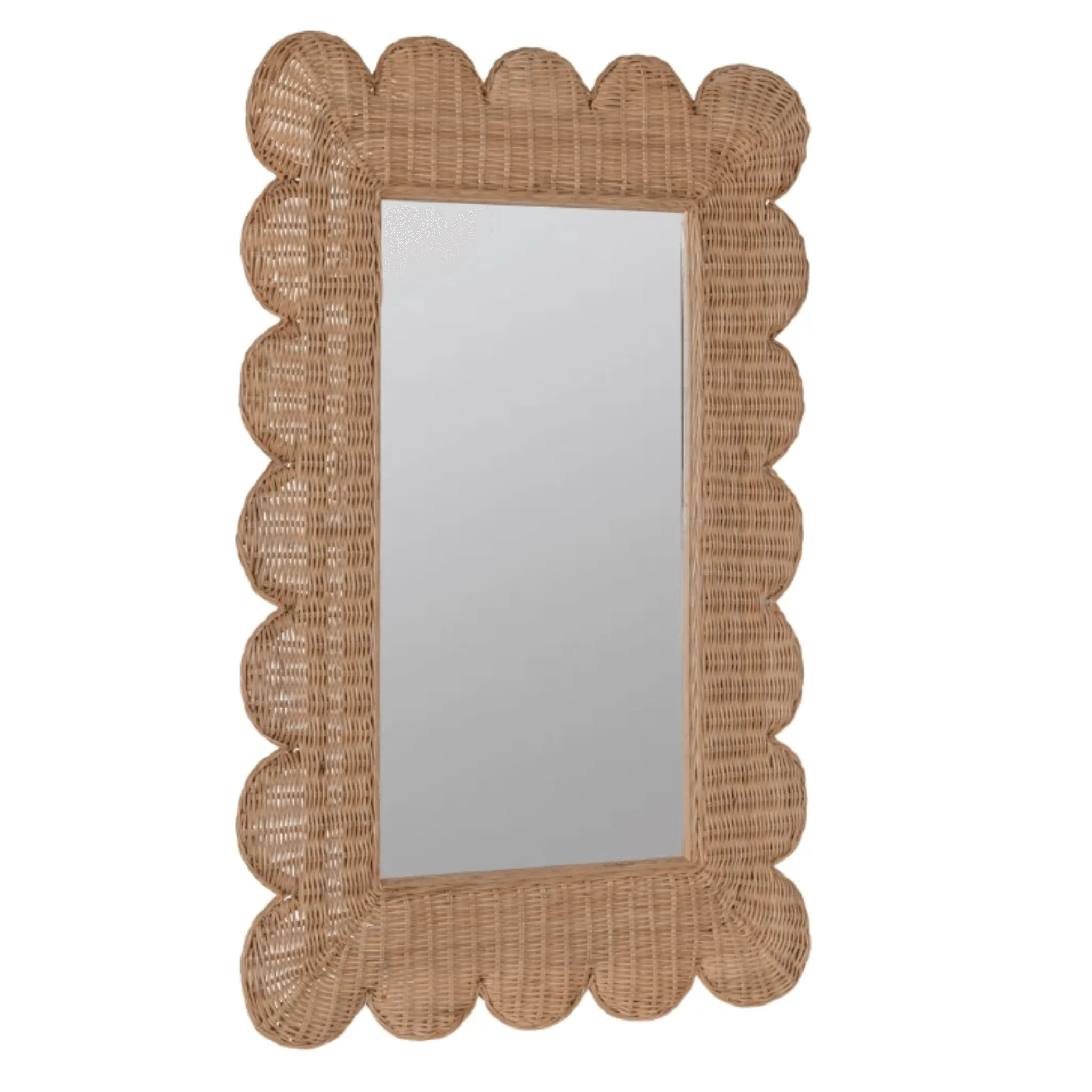 Natural Rattan Brooke Wall Mirror