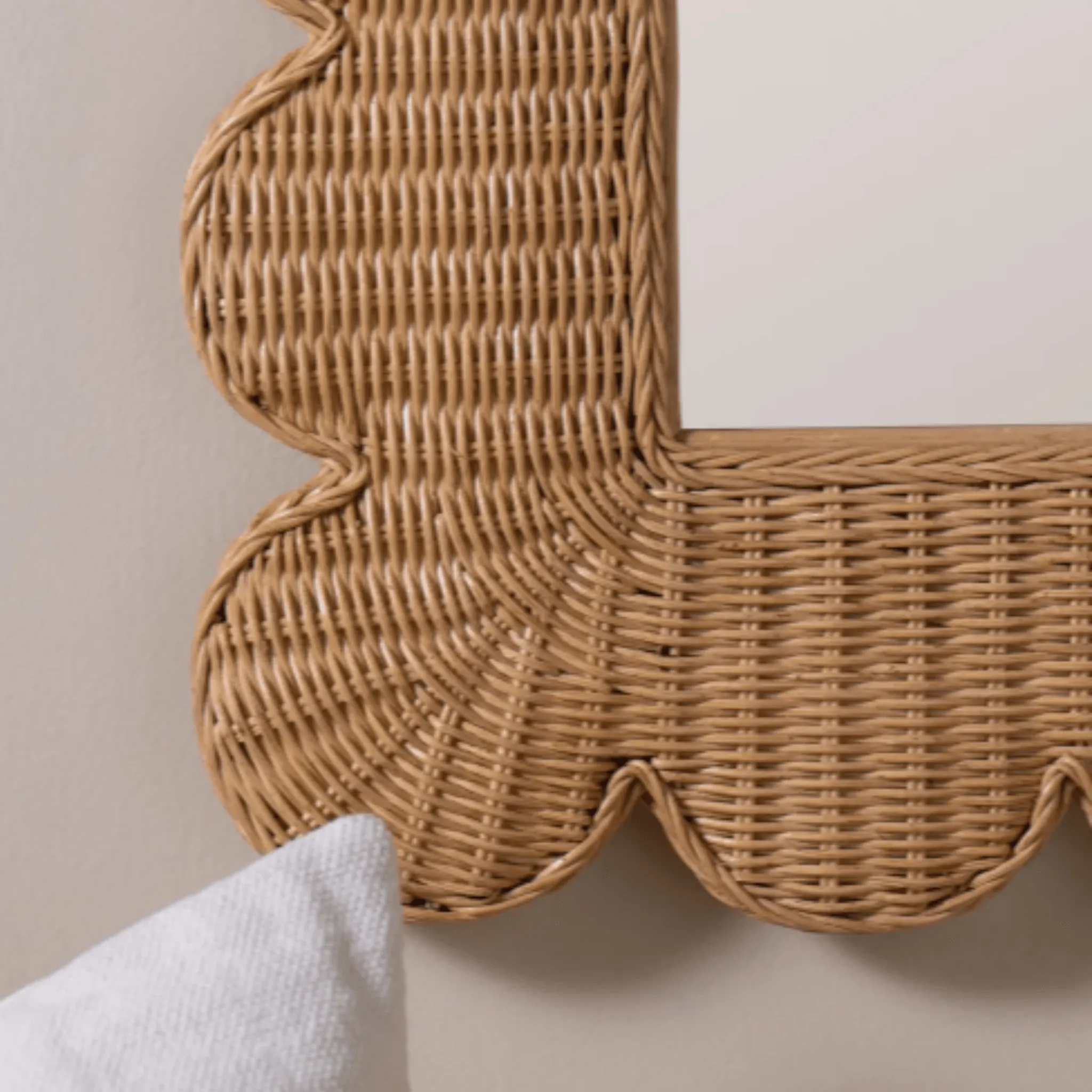 Natural Rattan Brooke Wall Mirror