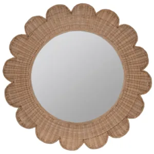 Natural Rattan Zachery Wall Mirror Cutting Board,Kitchen Board