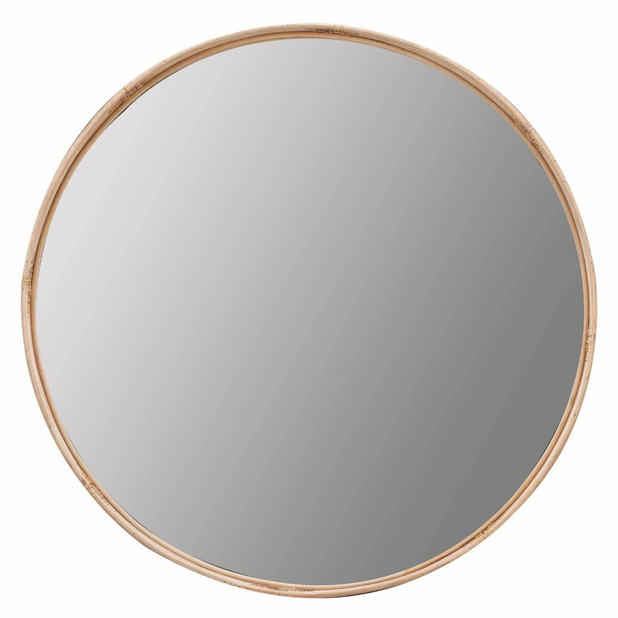 Natural Woven Rattan Framed Round Wall Mirror Cutting Board,Kitchen Board
