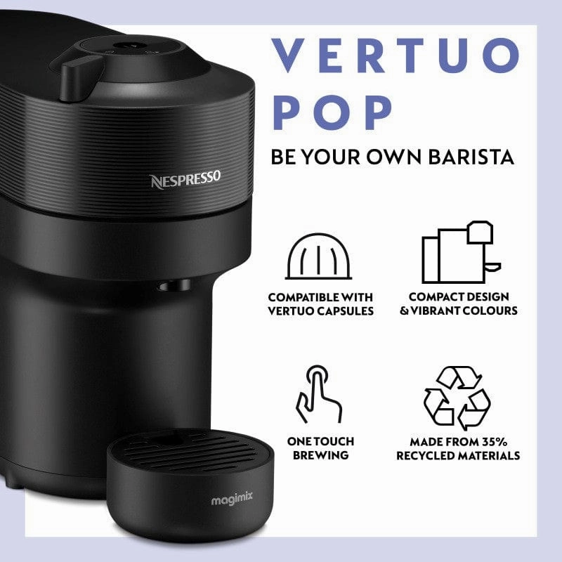 Nespresso Vertuo Pop Barista Bundle