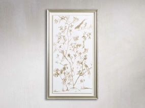 Neutral Chinoiserie I Framed Print Wall Art,canvas wall art set